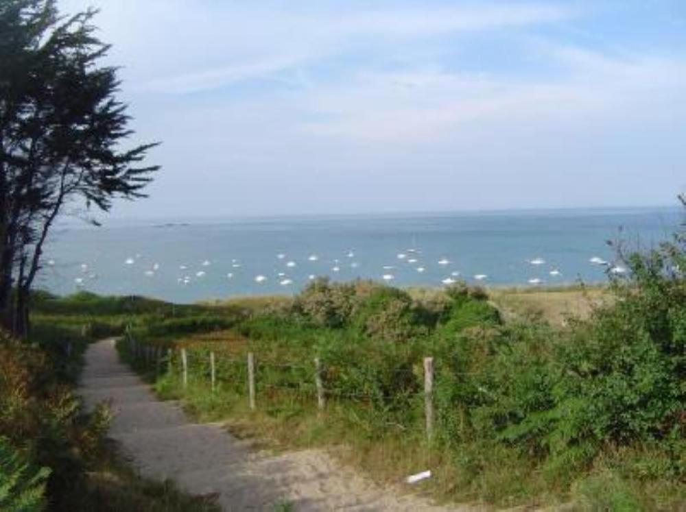 Maison Avec Jardin Et Plage De Sable Fin Accessible A Pied A 300M Saint-Coulomb Exterior foto